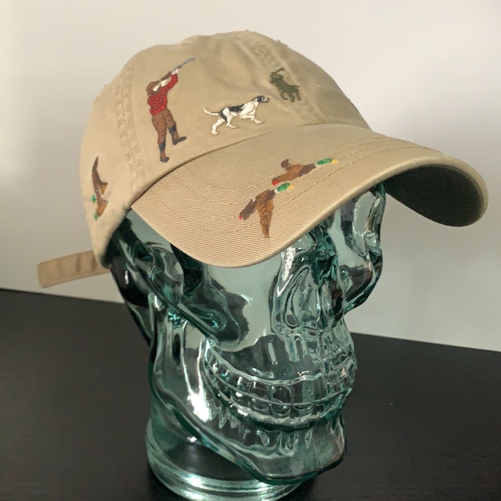 Polo Ralph Lauren Cap Dad Hat Beige Green Red Black